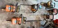 Lot of 6 Chainsaws/Trimmers