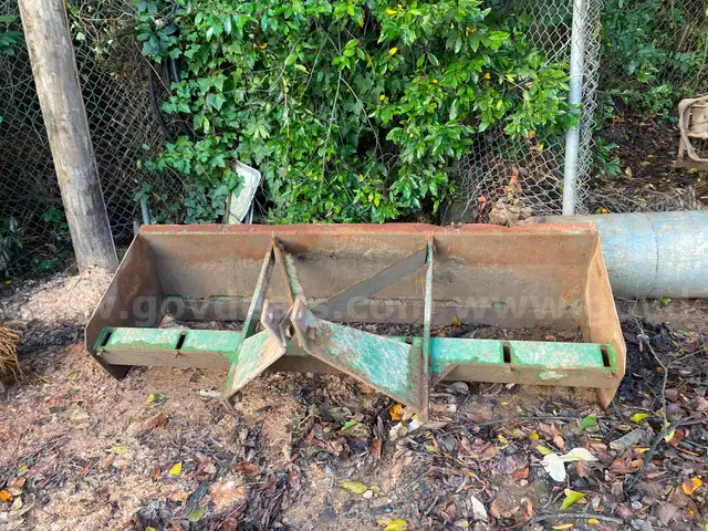 72 inch box scraper/ three point hitch