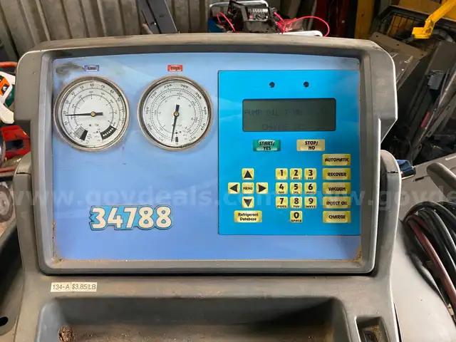 Robinair 34788 R134A recovery system