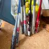 Lot of Softball Equipment