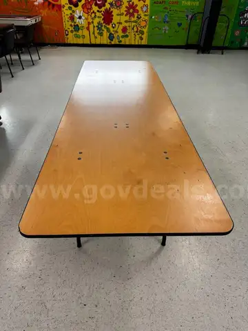 Lot of 8 -  8&#x27; Tables