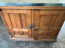 Lot of 3 Wooden Cabinets (Set A)