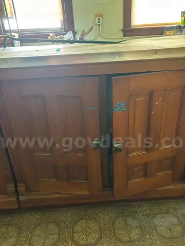 Set of Wooden Cabinets (Lot C)