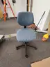 10 Blue and Gray Roll Chairs