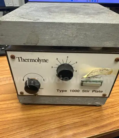 Thermolyne Plate and Assorted Lab Hardware