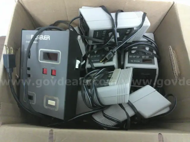 Assortment of darkroom timers