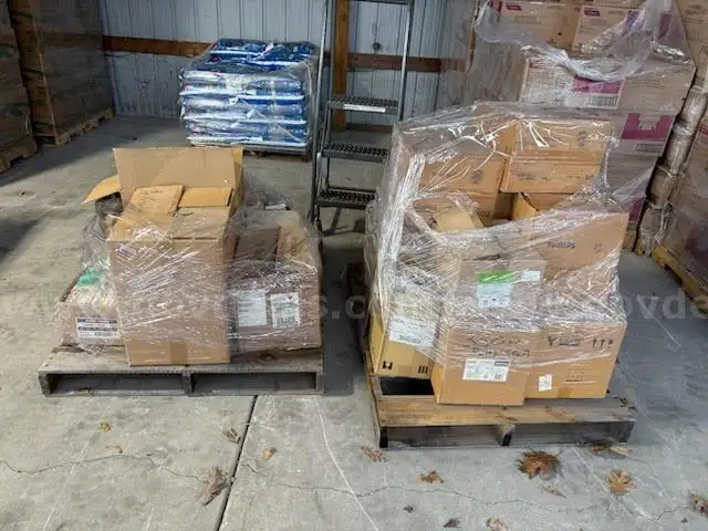 2 Skids of various light bulbs