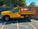 2002 Ford F-350 4x4 Superduty 7.3L Diesel dump truck Central Hydraulics W/PLOW
