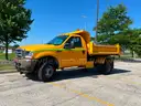 2002 Ford F-350 4x4 Superduty 7.3L Diesel dump truck Central Hydraulics W/PLOW