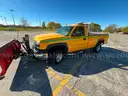2005 Chevrolet Silverado 2500HD Work Truck Long Bed 4WD With Western Plow.