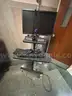 1 LOT of Computer Equipment, Audio and Video Rolling Cart