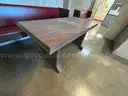 1 VERY LARGE LOT OF OFFICE FURNITURE - 1 Cabinet, 5 Tables, 1 Chair
