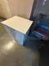 1 VERY LARGE LOT OF OFFICE FURNITURE - 1 Cabinet, 5 Tables, 1 Chair