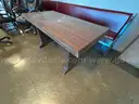 1 VERY LARGE LOT OF OFFICE FURNITURE - 1 Cabinet, 5 Tables, 1 Chair