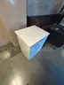 1 VERY LARGE LOT OF OFFICE FURNITURE - 1 Cabinet, 5 Tables, 1 Chair