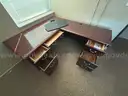 1 VERY LARGE LOT OF OFFICE FURNITURE