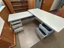 1 VERY LARGE LOT OF OFFICE FURNITURE