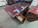1 VERY LARGE LOT OF OFFICE FURNITURE