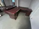 1 VERY LARGE LOT OF OFFICE FURNITURE