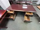 1 VERY LARGE LOT OF OFFICE FURNITURE