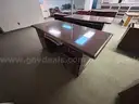 1 VERY LARGE LOT OF OFFICE FURNITURE
