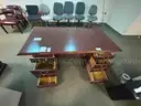 1 VERY LARGE LOT OF OFFICE FURNITURE