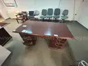 1 VERY LARGE LOT OF OFFICE FURNITURE
