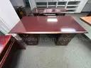 1 VERY LARGE LOT OF OFFICE FURNITURE