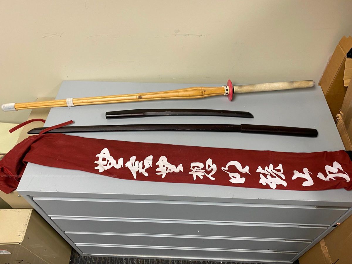 Martial Arts Practice Swords | GovDeals