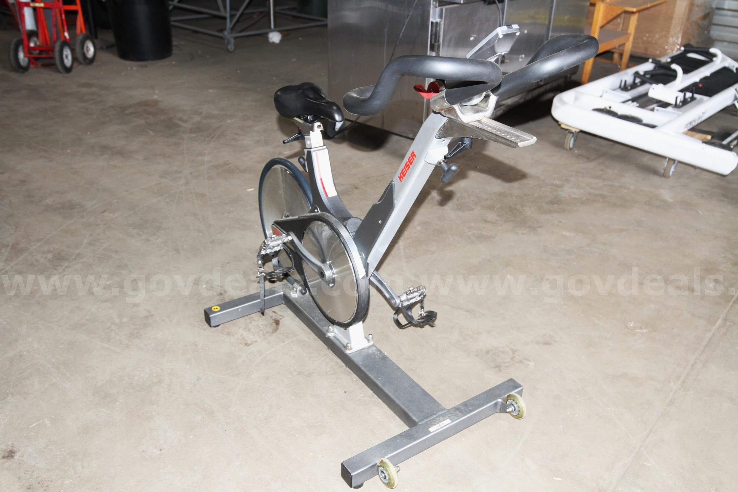 Keiser spin bike online used