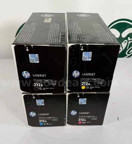 Lot of 4 HP LaserJet 212A Toner (FULL SET)