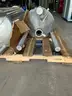 Lot of 2 Stainless Steel Storage Tanks