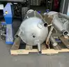 Lot of 2 Stainless Steel Storage Tanks