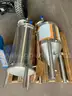 Lot of 2 Stainless Steel Storage Tanks