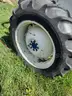 Blue Fort Tractor