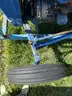 Blue Fort Tractor