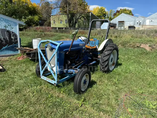 Blue Fort Tractor
