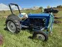 Blue Fort Tractor