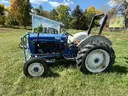 Blue Fort Tractor