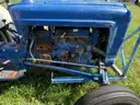 Blue Fort Tractor