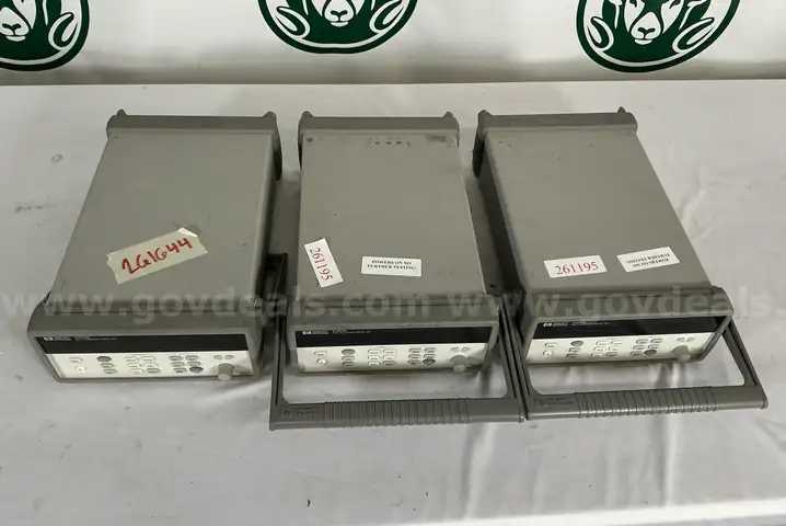 HP 34970A Data Acquisition/Switch Unit lot of 3