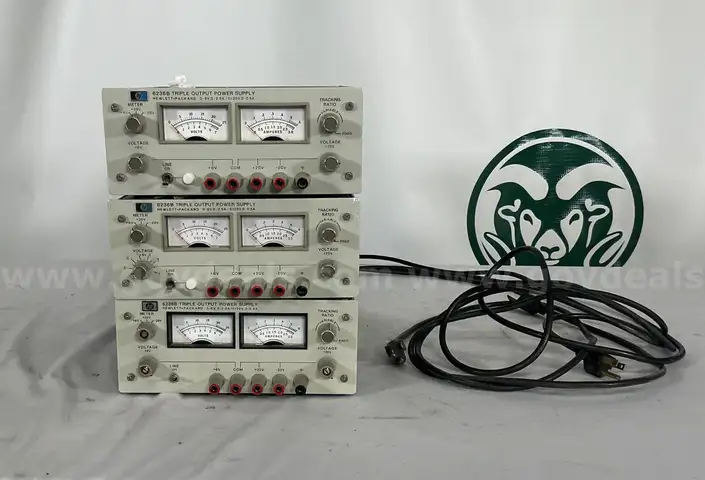 HP 6236B Triple Outlet Power Supply Lot of 3