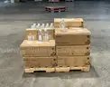 Pallet of Hyclone Hypure WFI Water Bottles and Bags