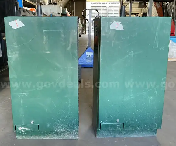 Lot of 2 UL Industrial Irrigation Control Cabinets