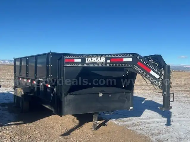2017 Lamar 14k. Dump Trailer