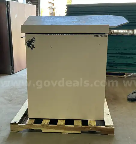 M&H Letter Press Cabinet with Letters