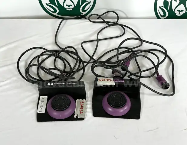 Lot of 2 LigaSure Tissue Fusion Foot Switches