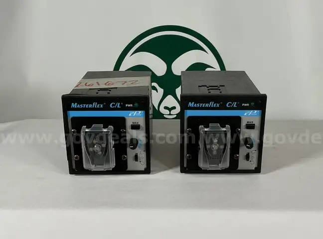 Lot of 2 Masterflex Peristaltic Pumps