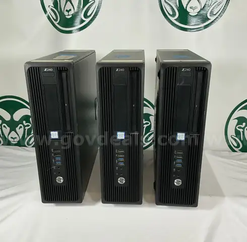 Lot of 3 HP Z240 SFF Workstations  (Posting #1)