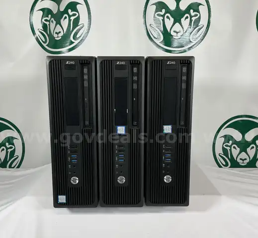 Lot of 3  HP Z240 SFF Workstations (Posting #3)